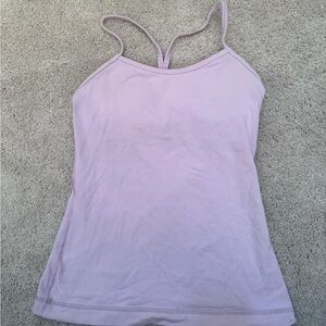 Lululemon Flow Y Lilac Tank Top Size 4 XS